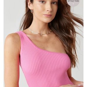Francesca’s ribbed body con dress
